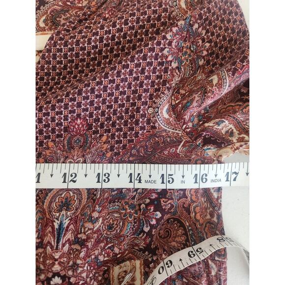 Altar'd State Midi dress sz S missing brand tag patchwork Paisley boho cottage - Picture 8 of 8